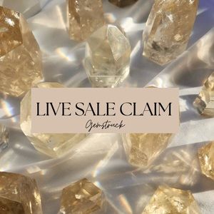 POSH LIVE SALE CLAIM 🌙